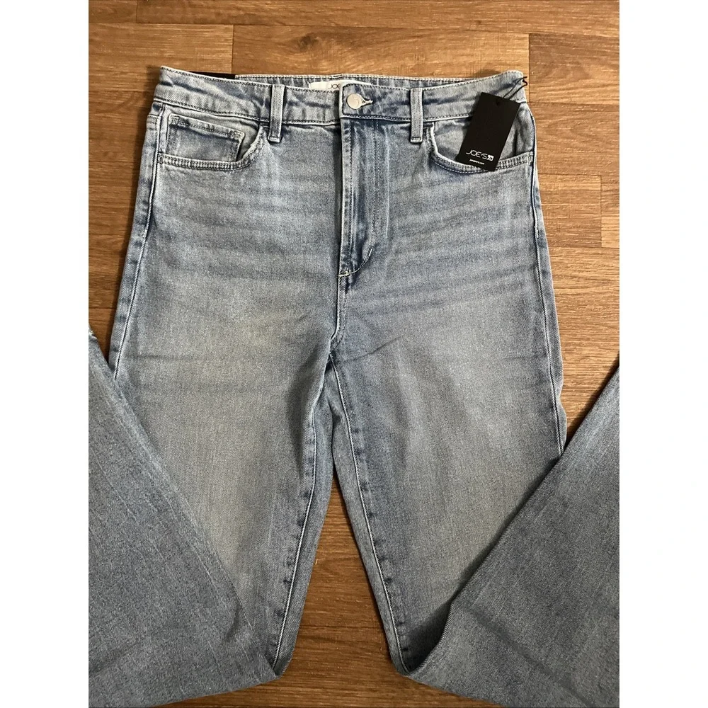 Joe's Women's Denim Jeans 30 Blue High Rise‎ Straight Leg Cabincore 10 Ranch